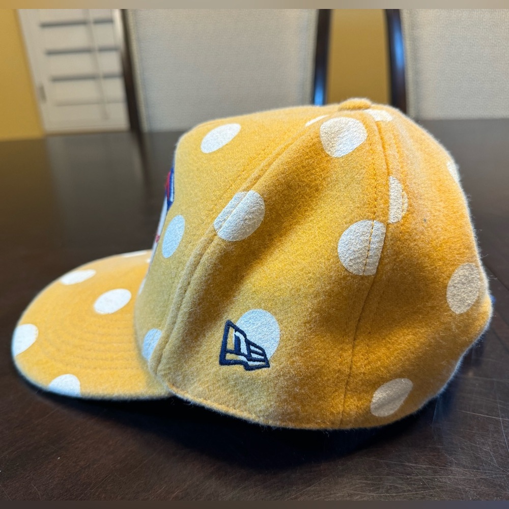 New Authentic Gucci Logo Polka Dot Baseball Hat Size M - Picture 9 of 14